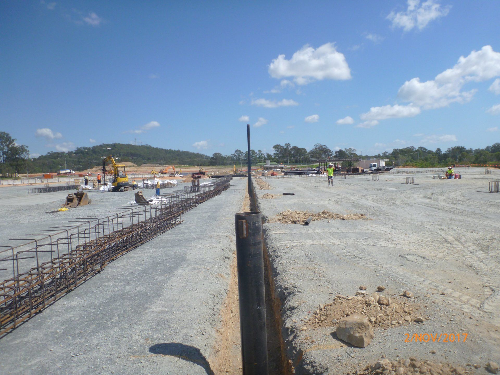 Pimpama Shopping Centre - Screw Piles