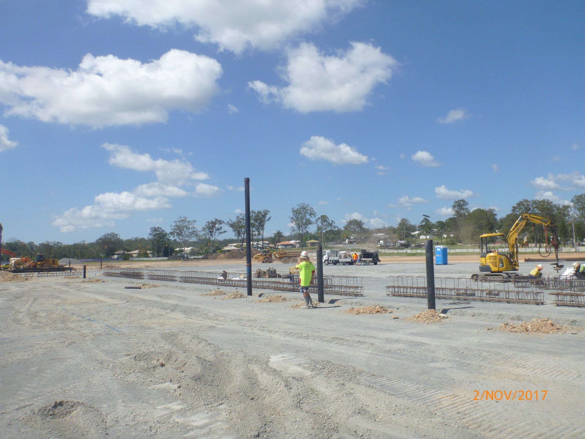 Pimpama Shopping Centre - Screw Piles