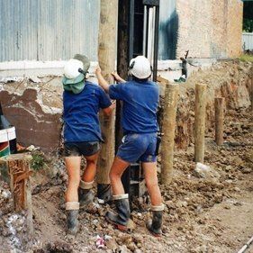 Timber piling Sunshine Coast