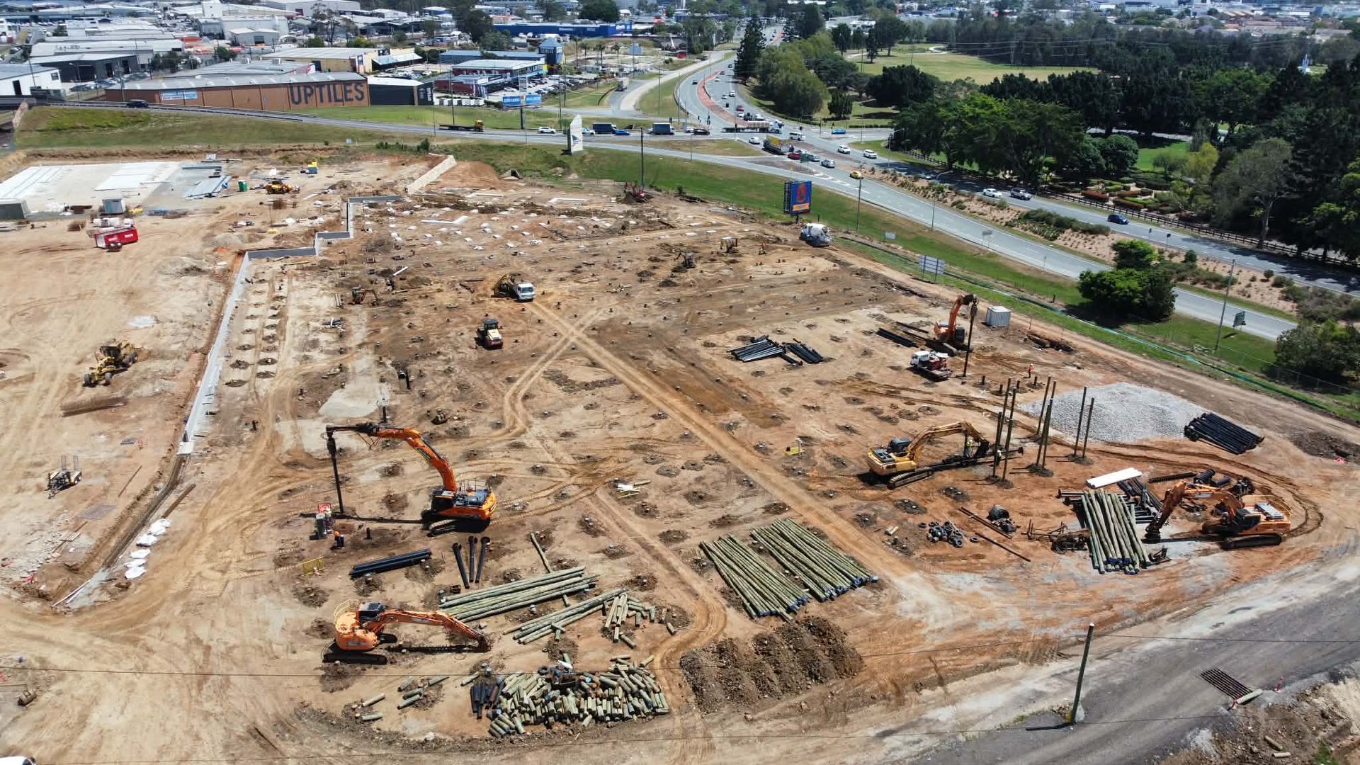 Timber piling Gold Coast