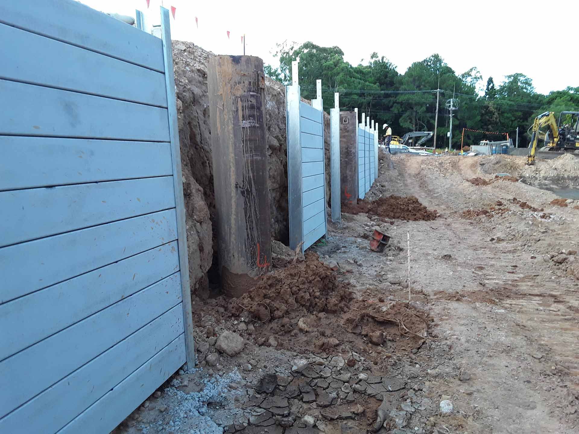Bli Bli &ndash; Bored Piers with Temporary Steel Liners
