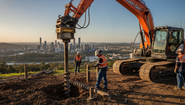 screw piling brisbane